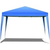 Begin Power Gazebo Çardak Bahçe Kamelyası Gölgelik 300 x 300 cm Polyester Tente Mavi
