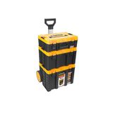 Begin Power Super Bag Master Case Tekerlekli 3’lü Set Büyük Tekerlekli Teknisyen Takım Çantası S-m-l