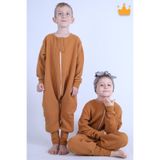 Begisa Çocuk Mevsimlik Uyku Tulumu 2-8 Yaş 1 Tog 4 Kat Müslin Uzun Kollu Uyku Tulumu