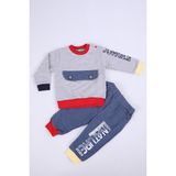 Begisa Kız Erkek Bebek Çocuk Eşofman Takımı 00101 - Kırmızı - 9 - 12 Ay