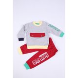 Begisa Kız Erkek Bebek Çocuk Eşofman Takımı 00101 - Sarı - 9 - 12 Ay