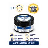 BEGISUN Aktif Karbonlu Diş Tozu Doğal Ağız Bakımı 50 g | Yeni Nesil Beyazlık