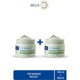 Begisun Begısun Yüz Maskesi Ikili Set 2X100 ml | Beyaz Kil, Aloe Vera ve Niasinamid Içerikli