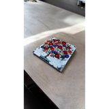 Begoloni Doğal Taş Nihale 15X15CM Nar Ağacıbaskılı