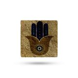 Begoloni Stone Decor Doğal Taş Nihale 20x20cm Fatma Ana Eli Baskılı Taş Nihale
