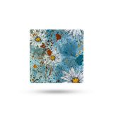 Begoloni Stone Decor Doğal Taş Nihale 20x20cm Papatya Desenleri Baskılı Taş Nihale 349