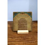 Begoloni Stone Decor Masa Üstü Taş Tablo - Masa Tablosu 15x15cm - Ayet-el Kürsi Baskılı Dekor