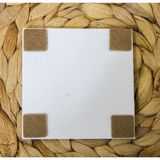 Begoloni Taş Bardak Altlığı Vincent Van Gogh Eserleri Baskılı 4'lü Set - 10 x 10 x 1 cm