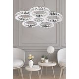 Begonvil Kristal Taşlı Gold Avize - Yatak Odası - Hol - Salon
