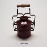 Begüldan Vintage Iki Katlı Bordo Çinko Sefer Tası BEG_3490