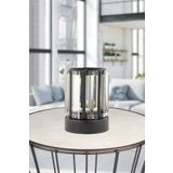 Begüsa Kalmar Kristal Mumluk Siyah, Kristal Taşlı Dekoratif Mumluk, Modern Mumluk Tasarımı, Şık Ev Aksesuarı, Salon ve Oturma Odası Dekorasyonu