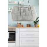 Begüsa Modeno 3.Lü Avize Açık Gri 45 cm