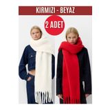Behills Puffy Yumuşak Dokulu Kadın Atkı Şal Omuz Şalı Pudra Pembe