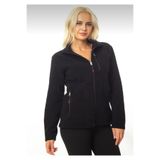 BEHLIVE Kadın Polar Tam Fermuarlı 3 Cepli Outdoor Kalın Polar Ceket