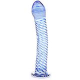 BeHorny Cam Dildo Seks Oyuncağı, 19 cm, Mavi Twister