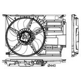 Behr Bhr Cff 404 000P Klima Fan Motoru