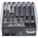 BEHRINGER XENYX QX602MP3 Analog Mikser 2 Mikrofon Girişi ve 3 Band Ekolayzır Özellikli
