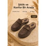 Behtah Kundura Kadın Anatomik Kalın Taban Topuk Dikeni Uyumlu Medical Anne Terliği Sokak Terliği