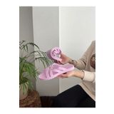 Behtah Kundura Kaymaz Tabanlı Yumuşak Esnek Airblow Banyo Balkon Plaj Sokak Terlik