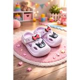 Behtah Kundura Kurromi My Melody Kız Çoçuk 2 Adet Cross Jibbitz Süslü Hediyeli Bahçe Havuz Günlük Sandalet Terlik