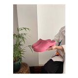 Behtah Kundura Önü Kapalı Kaymaz Esnek Yumuşak Balkon Banyo Bahçe Tuvalet Terliği