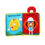 beiens My Quiet Books - Bebekler için Yumuşak Etkinlik Kitapları, Toddler Öğrenme Duyusal Hikaye Kitabı, Yaşam Becerisi Eğitimi ve Bebekler için 3D Bez Kitaplarını Tanımlayın, Toksiksiz Erkek ve Kız Yumuşak Oyuncaklar