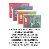 Beifa BEİFA FERMUARLI DOSYA BÜYÜK BOY ENİ 28 CM BOYU 38 CM 4 ADET RENK