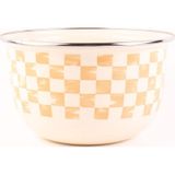 Beige Emaye Karıştırma Kabı 24cm - 4lt Bej