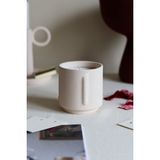 Beige & Stone Dekoratif Amber Kokulu Mum - 1 Adet