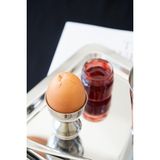 Beige & Stone Yumurtalık Metal Rengi Çelik Servis Kase - 0,12 lt
