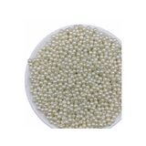 BEİLYS COSMETİCS & ACCESSORY 50 gr 4mm Krem Inci Boncuk ,takı Yapım Boncuğu (50gr,~550 Adet ) B:41