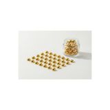 BEİLYS COSMETİCS & ACCESSORY 6mm Sarı Akrilik Yarım İnci Boncuk - 100 Adet Yapıştırma Süsleme ve Hobi Taşı B:128