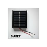 Beimo Solar Güneş Paneli 6V - 5 Adet , Güneş Enerjisi Bataryası , Güneş Enerjisi Pili