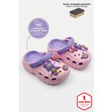 Beınsteps Çocuk Terlik Emoji Figürlü Okul Kreş Plaj Havuz Günlük Kız Çocuk Terlik & Sandalet