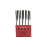 BEISSEL TVx64 Sanayi Tipi Overlok Makinesi İğnesi 19/120 Numara SES uçlu 10 Adet (1 Paket)