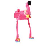 Beistle 60740 pelüş şapka, flamingo, Luau tropik Hawaii doğum günü partisi için aksesuar, bekarlığa veda partileri, kumaş, çok renkli