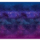 Beistle Galaxy Wall Backdrop, 4' x 30' - Partiler için Zemin, Gece Gökyüzü Fotoğraf Zemini, Duvar Kaplaması Kolay, Fotoğraf Arka Planı, Doğum Günü Zemini, Uzay Teması Doğum Günü