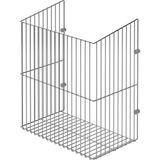 Bej 2 Yıl Paslanmaz Garantili Kapağa Monte Çamaşır Sepeti S-8015 Metal 31 L 35 x 26