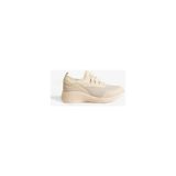 Bej Anatomik Esnek Taban Slip-on Spor Ayakkabı Günlük Sneaker
