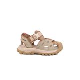 Bej Cırtlı Hafif Unisex Çocuk Spor Sandalet 25Y614 F