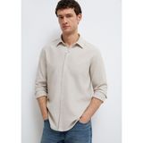 Bej Gömlek Slim Fit/Dar Kesim 0211656-70145