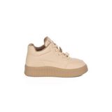 Bej İçi Polarlı Soğuğa Dayanıklı Kadın Sneaker 25K419-1 Z