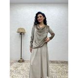Bej Kadife Bluz - 2XL - 3XL