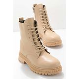 Bej Kadın Bot & Bootie K02245760009