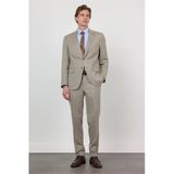 Bej Mono Yaka 6 Drop Comfort Fit Tam Astar Esnek Takım Elbise 1001260167