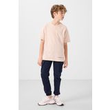 Bej Pamuklu Yumuşak Dokulu Oversize Basic Erkek Çocuk T-Shirt - 11297