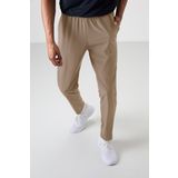 Bej Polyester İnce Yumuşak Comfort Fit Erkek Eşofman Alt - 82119