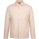 Bej Regular Fit Bebe Yaka Yünlü Mont - XL