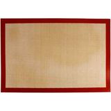 Bej Silikon Pişirme Matı 40X60 Cm, Sağlıklı ve Pratik Mutfak Gereci - Seçenek 1 - Ahşap - Bej