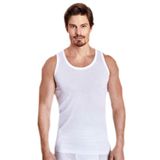 bejamonti 6'lı Paket%100 Pamuk Askılı Penye Kumaş Klasik Atlet, 4XL, cg1TYC00141481020, Beyaz, Erkek